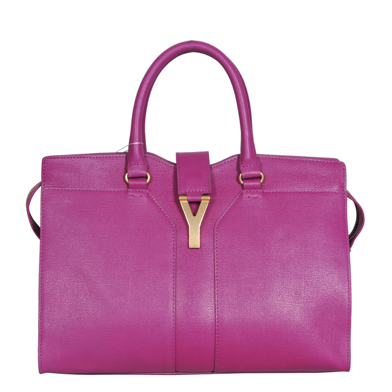 8222 Yves Saint Laurent Cabas Chyc Bag Large 8222 Viola